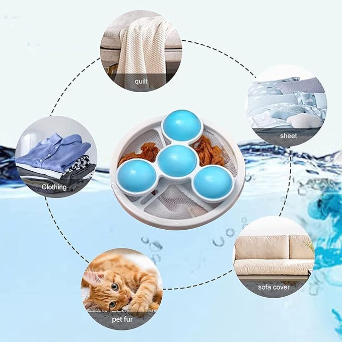 Lint Catcher Hair Remover for Laundry Washing Machine