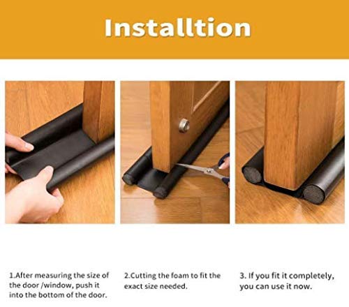 Door Bottom Sealing Strip Guard (36inch length)