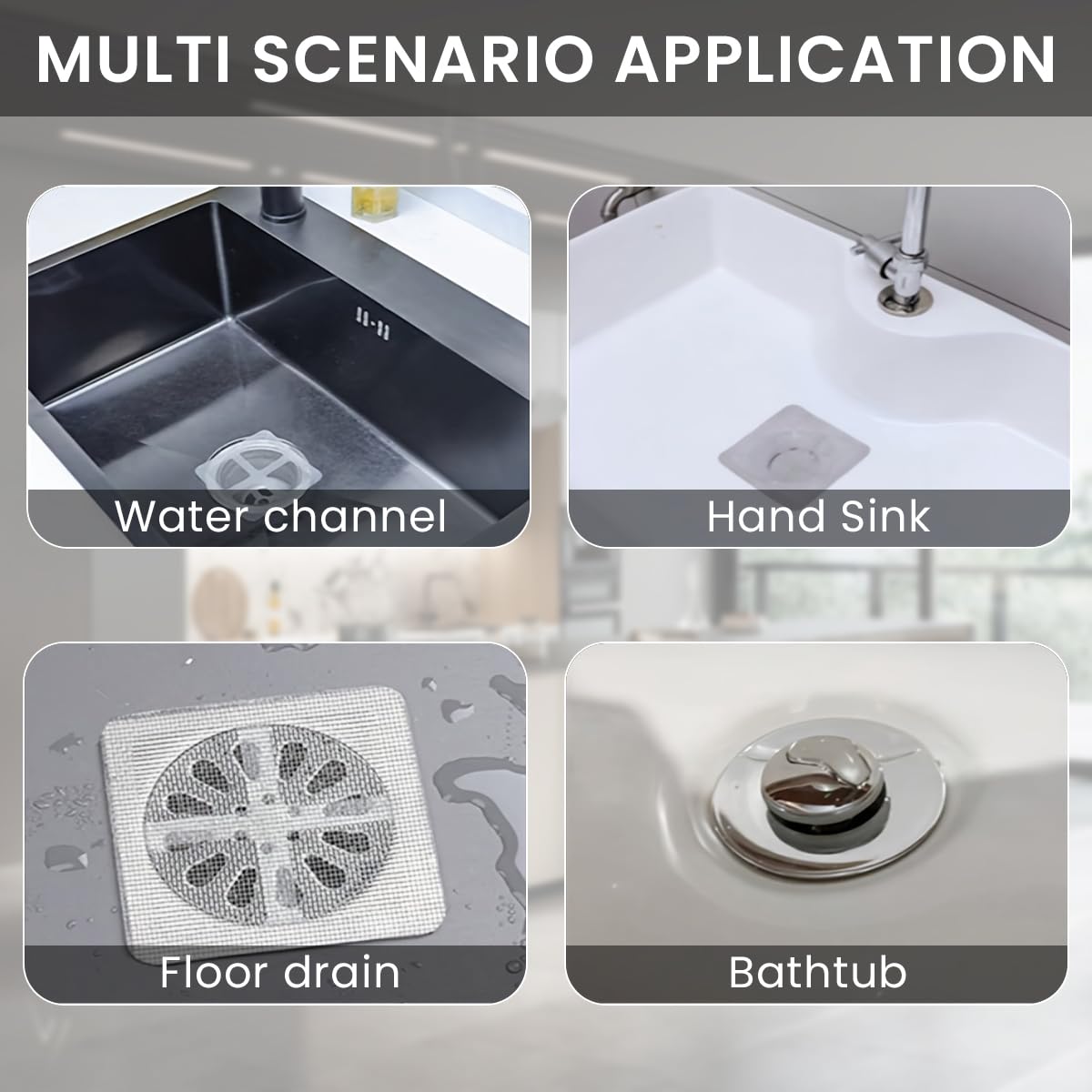 Waterproof Drain stickers