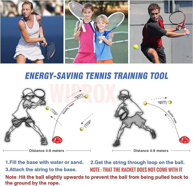 Portable Solo Tennis Training