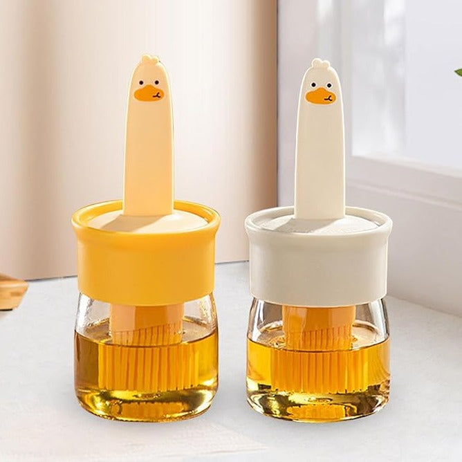 Oil Bottle set with brush