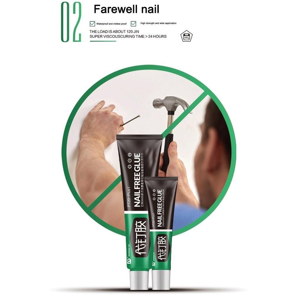 Heavy strong Nail Free Glue (Buy 1 Get 1 free)